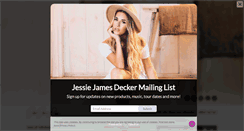 Desktop Screenshot of jessiejamesdecker.com
